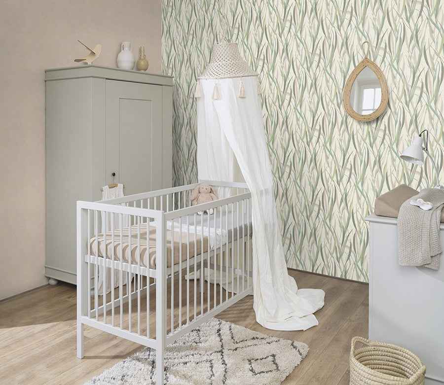 Sway Light Green Botanical Wallpaper - York Wallcoverings - RH330212 - York Wallcoverings Wallpaper