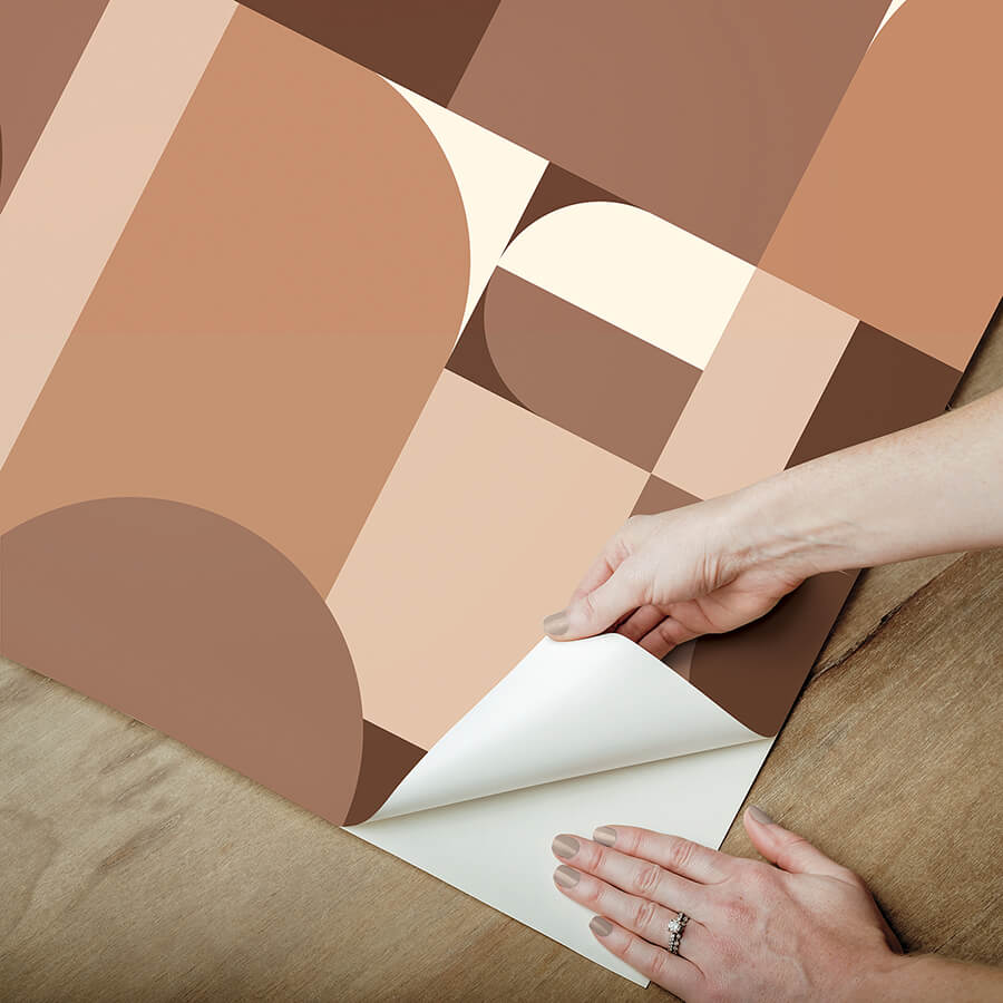 boxanne-tan-peel-and-stick-wallpaper-york-wallcoverings-vgs6440 - York Wallcoverings Wallpaper