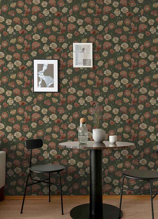 Adelia Moss Peel & Stick Wallpaper - York Wallcoverings - NUS6430 - York Wallcoverings Wallpaper