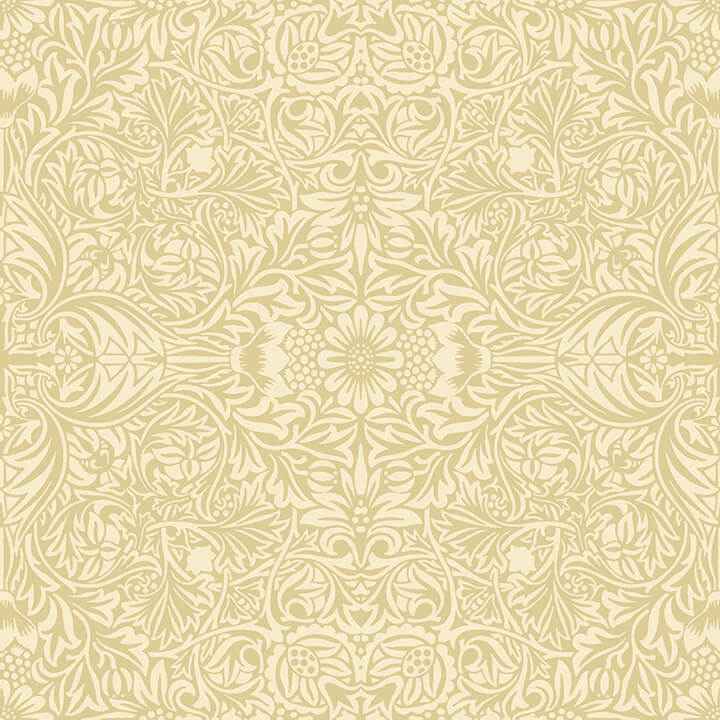 Ceiling Yellow Intricate Floral Wallpaper - York Wallcoverings - 4171-82070