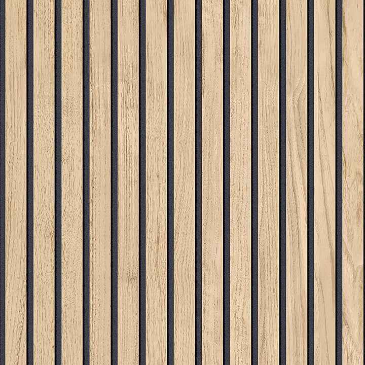 Panacea Light Brown Wood Wallpaper - York Wallcoverings - BG1158
