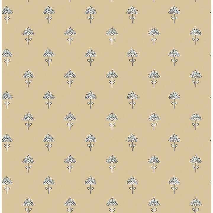 Surdiva Honey Floral Fan Wallpaper - York Wallcoverings - 4148-27458