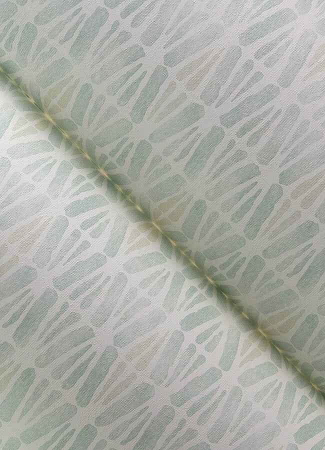 Nabi Aqua Geometric Wallpaper - York Wallcoverings - 4148-27466 - York Wallcoverings Wallpaper