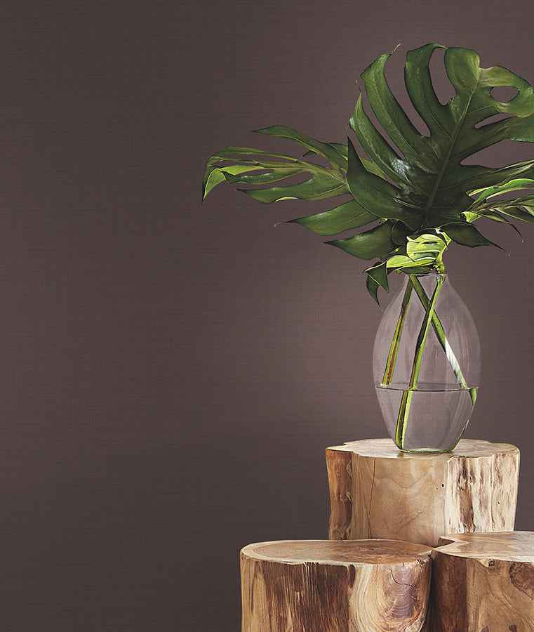 Evermore Merlot Woven Wallpaper - York Wallcoverings - 4178-4408 - York Wallcoverings Wallpaper