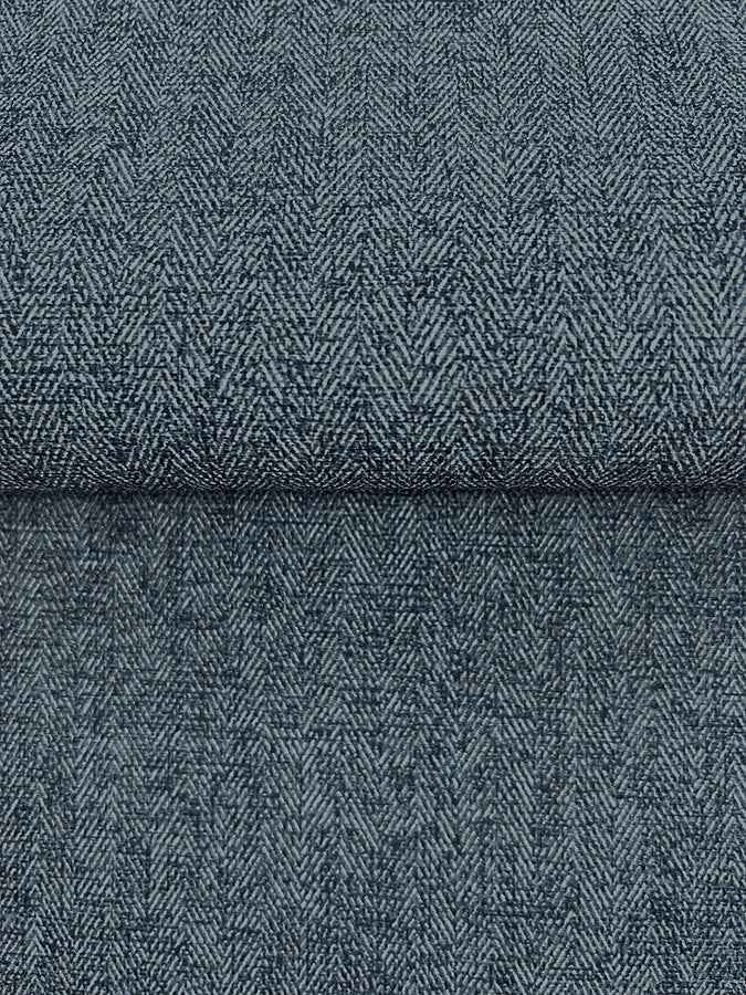 Herringbone Tweed Denim Woven Wallpaper - York Wallcoverings - 4178-4426 - York Wallcoverings Wallpaper