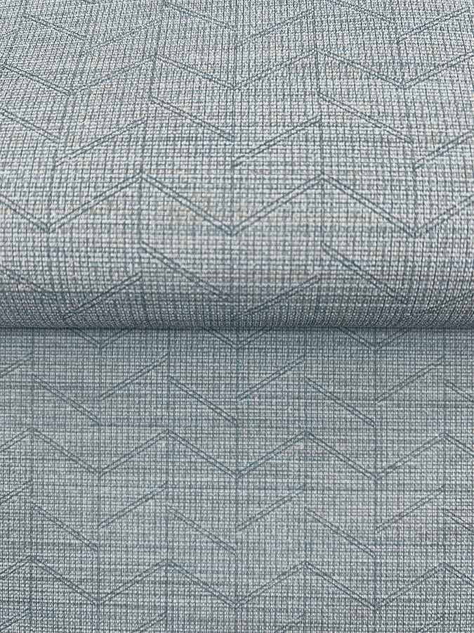 Magnitude Light Blue Chevron Wallpaper - York Wallcoverings - 4178-4444 - York Wallcoverings Wallpaper