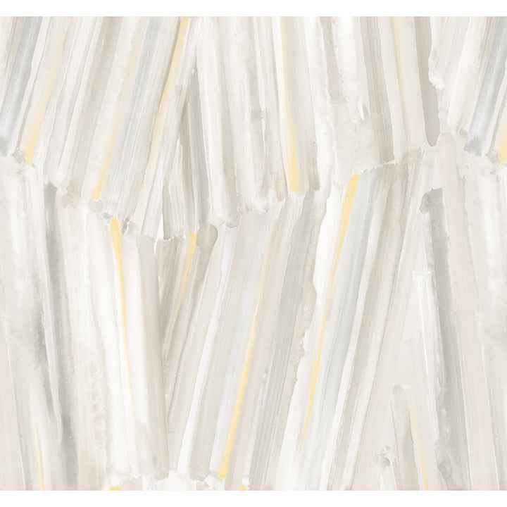 Masterwork Pearl Brushstrokes Wallpaper - York Wallcoverings - 4178-4451