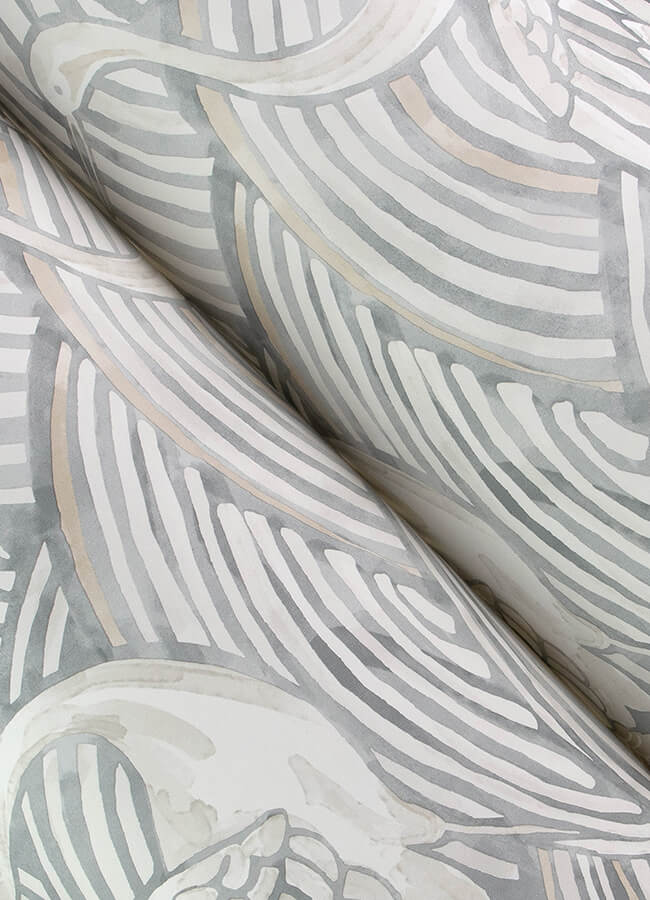 egret-slate-tidal-dance-wallpaper-york-wallcoverings-4172-27496 - York Wallcoverings Wallpaper