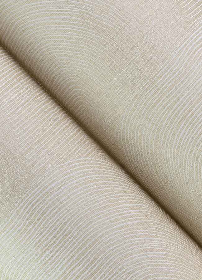 Folly Champagne Zen Swirls Wallpaper - York Wallcoverings - 4172-27504 - York Wallcoverings Wallpaper