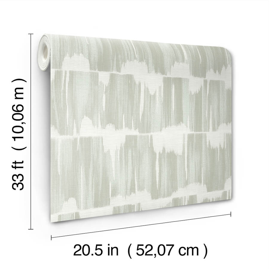 serendipity-seafoam-shibori-wallpaper-york-wallcoverings-4172-27524 - York Wallcoverings Wallpaper