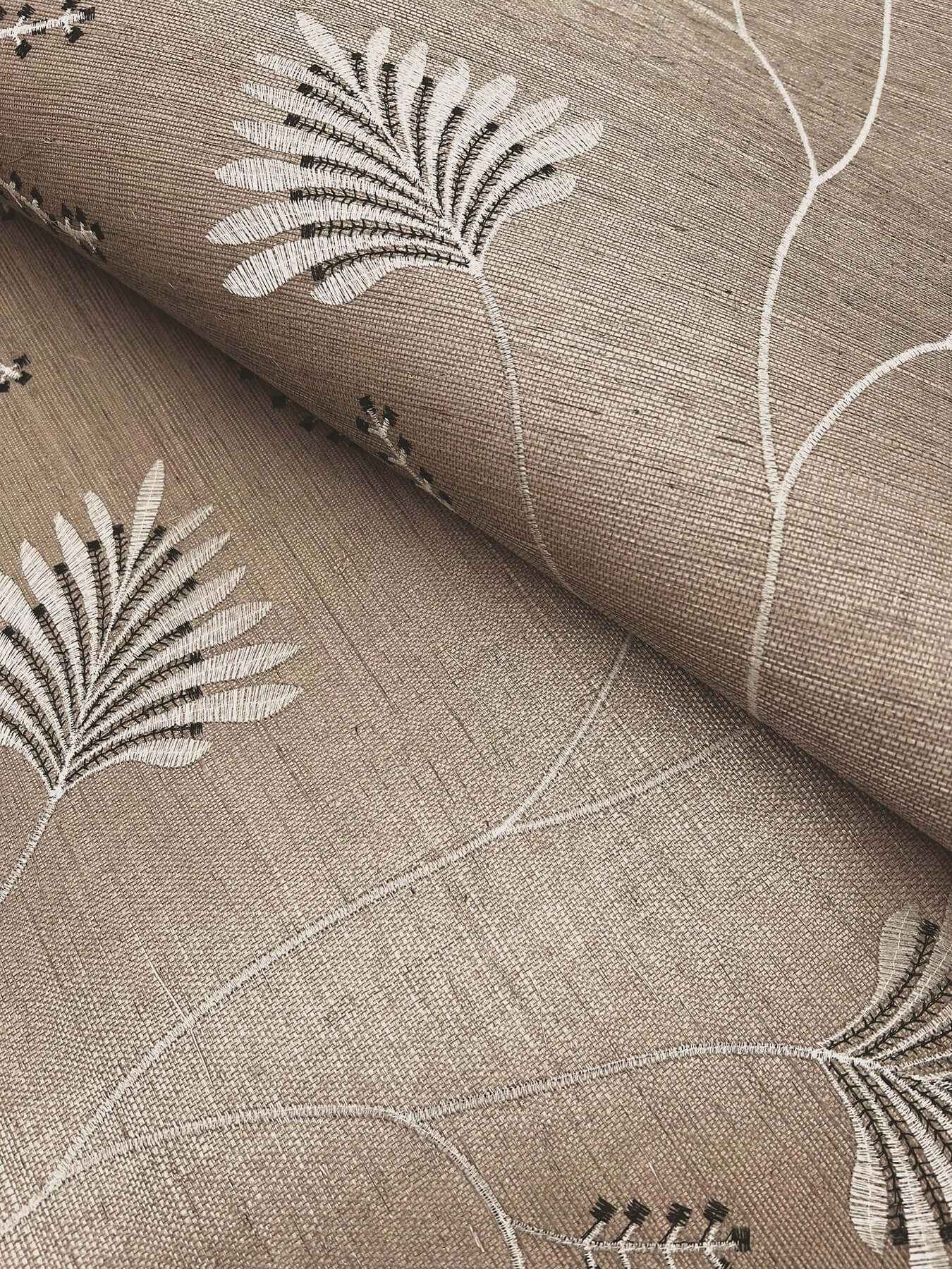 Laelynn Taupe Wallpaper - York Wallcoverings - MX9607 - York Wallcoverings Wallpaper