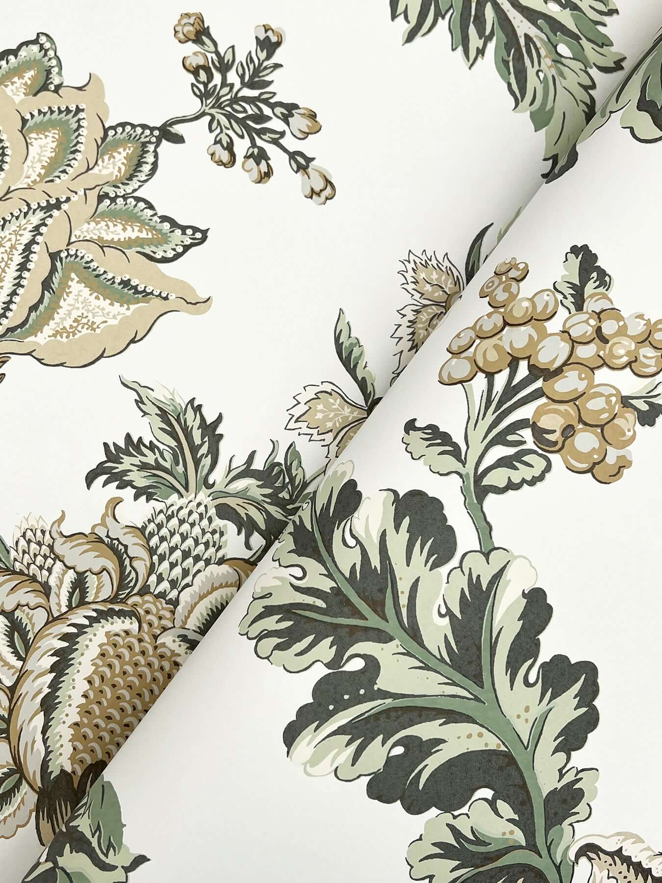 monroe-green-wallpaper-york-wallcoverings-mx9626w - York Wallcoverings Wallpaper