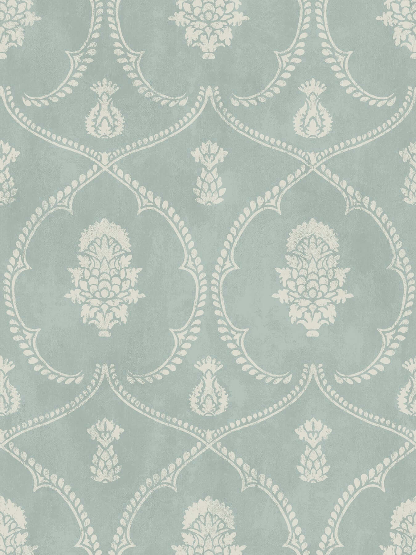 royal-damask-jade-wallpaper-york-wallcoverings-mx9645 - York Wallcoverings Wallpaper