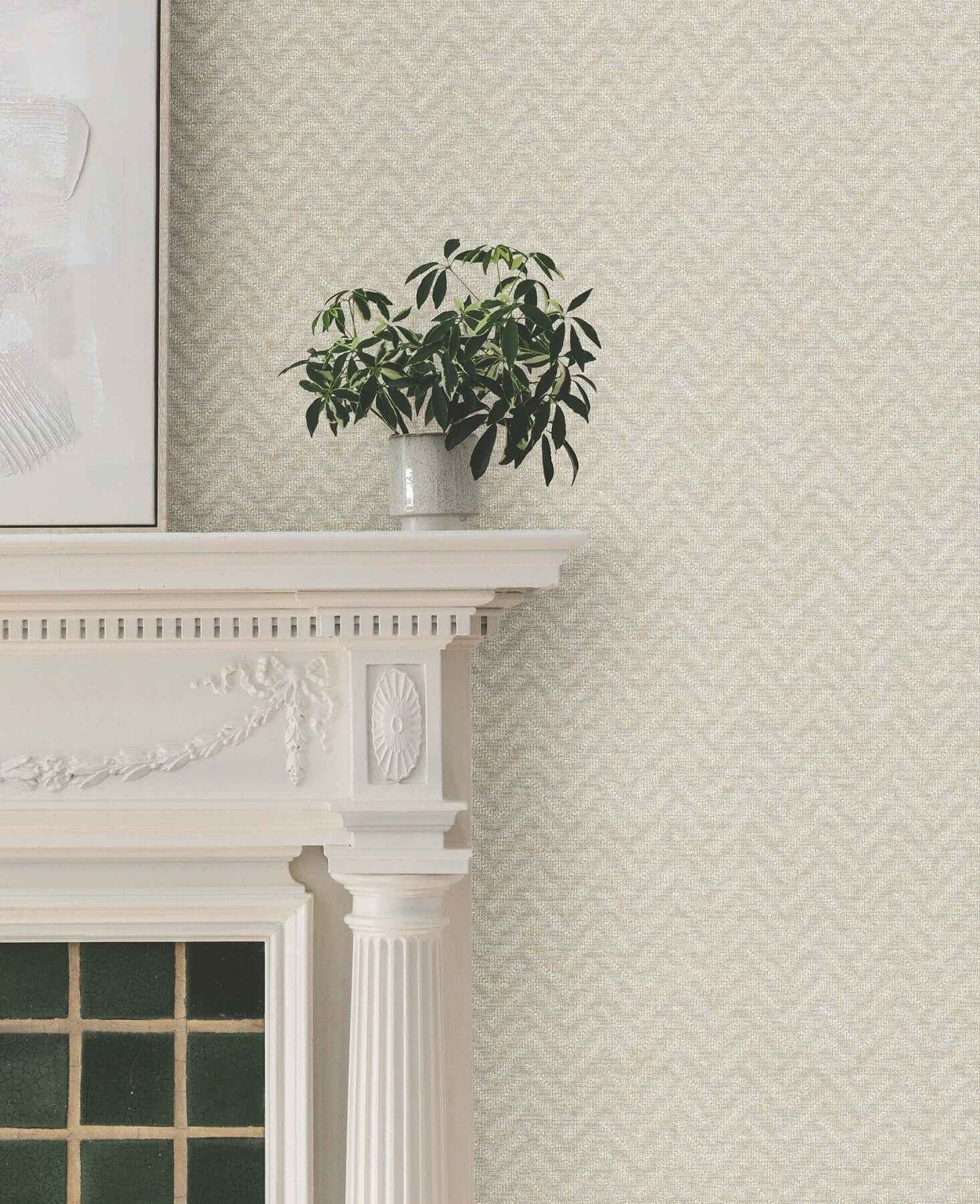 Regent Soft Grey Wallpaper - York Wallcoverings - MX9674
