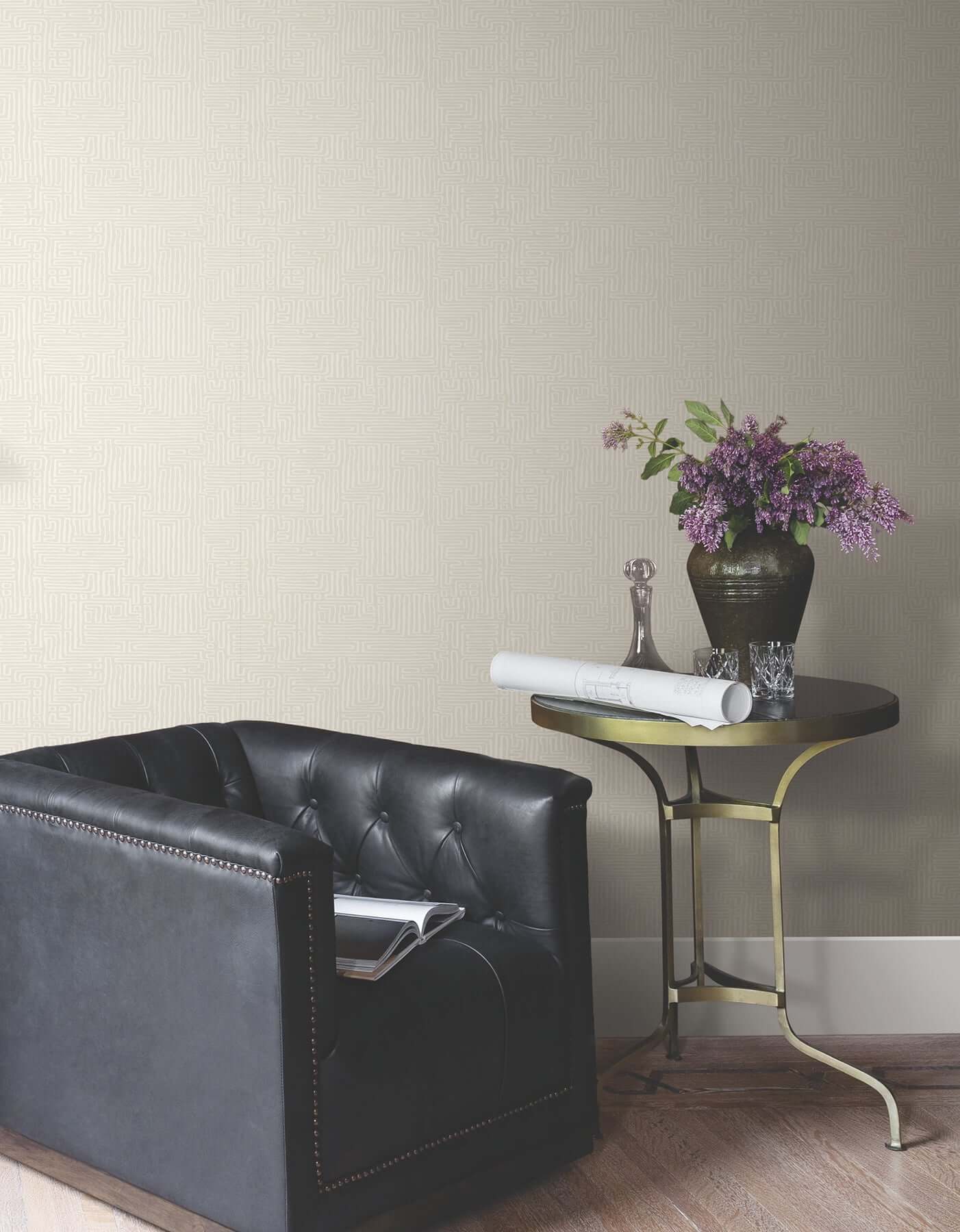 passages-cream-wallpaper-york-wallcoverings-mx9686 - York Wallcoverings Wallpaper