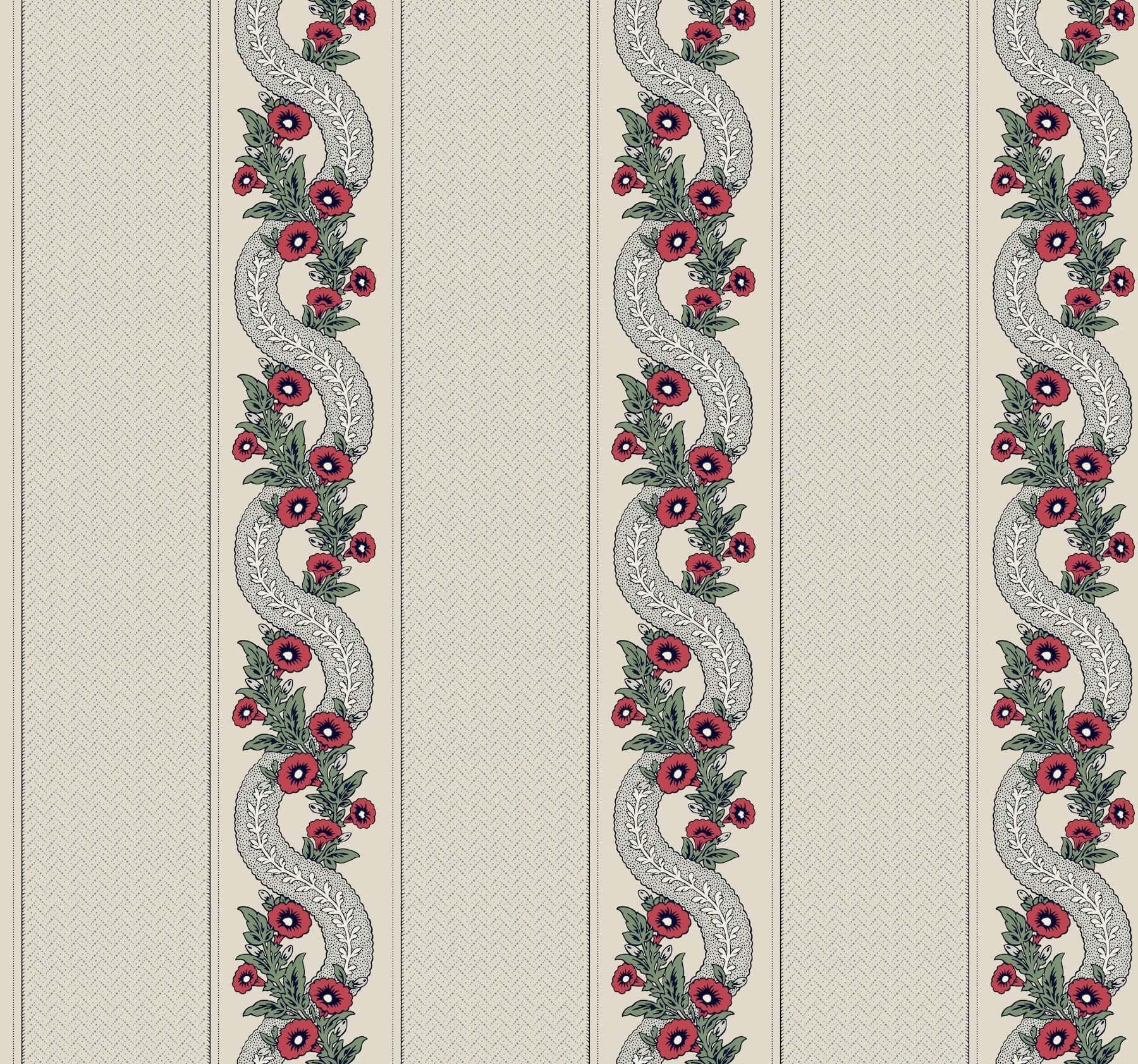 abbeys-garland-ruby-wallpaper-york-wallcoverings-mx9694 - York Wallcoverings Wallpaper