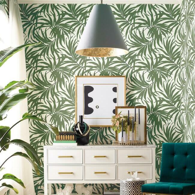 bali-leaves-premium-peel-stick-wallpaper-green-black-york-wallcoverings-psw1031rl