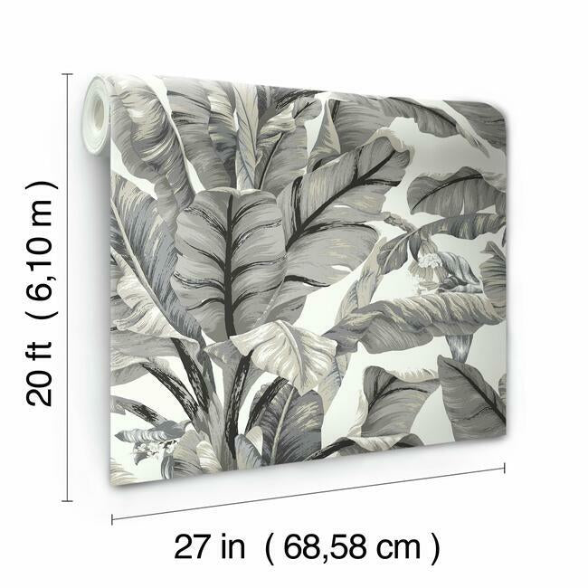 banana-leaf-premium-peel-stick-wallpaper-white-black-york-wallcoverings-psw1037rl