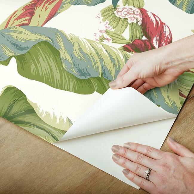 banana-leaf-premium-peel-stick-wallpaper-white-green-york-wallcoverings-psw1034rl