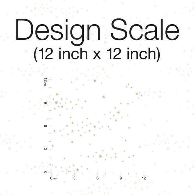 starlight-star-bright-premium-peel-stick-wallpaper-silvergoldglint-york-wallcoverings-psw1204rl - York Wallcoverings Wallpaper