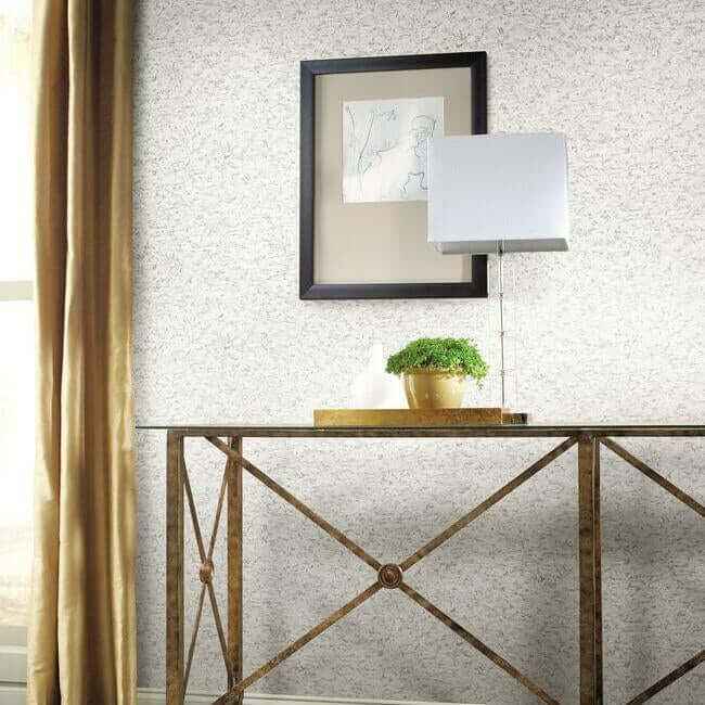 Shimmering Cork White Peel & Stick Wallpaper - York Wallcoverings - PSW1290RL - York Wallcoverings Wallpaper