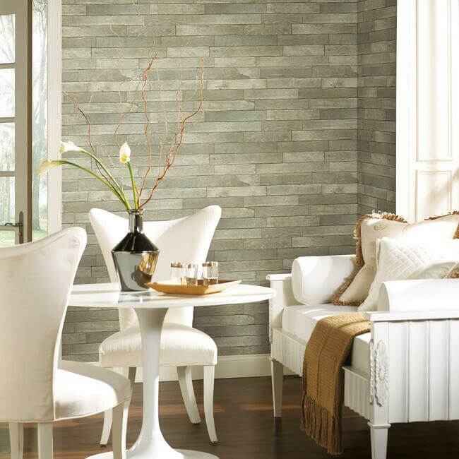 Warehouse Planks Brown Peel & Stick Wallpaper - York Wallcoverings - PSW1294RL