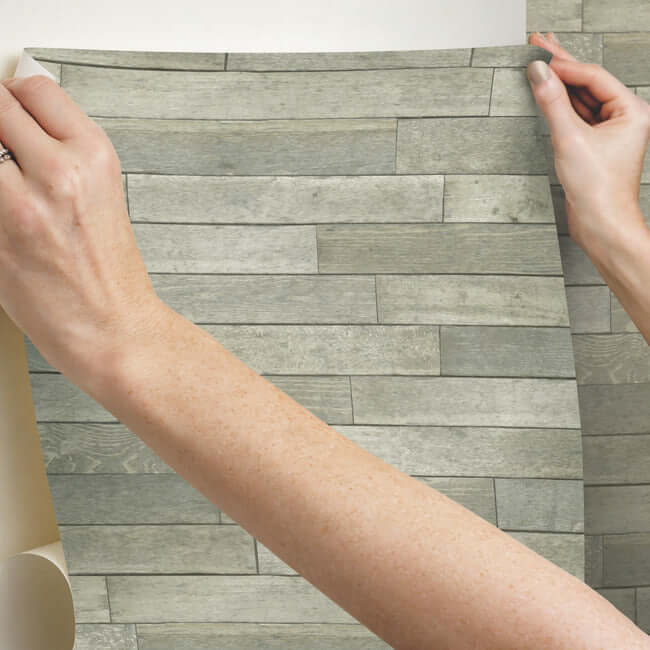 warehouse-planks-brown-peel-stick-wallpaper-york-wallcoverings-psw1294rl - York Wallcoverings Wallpaper