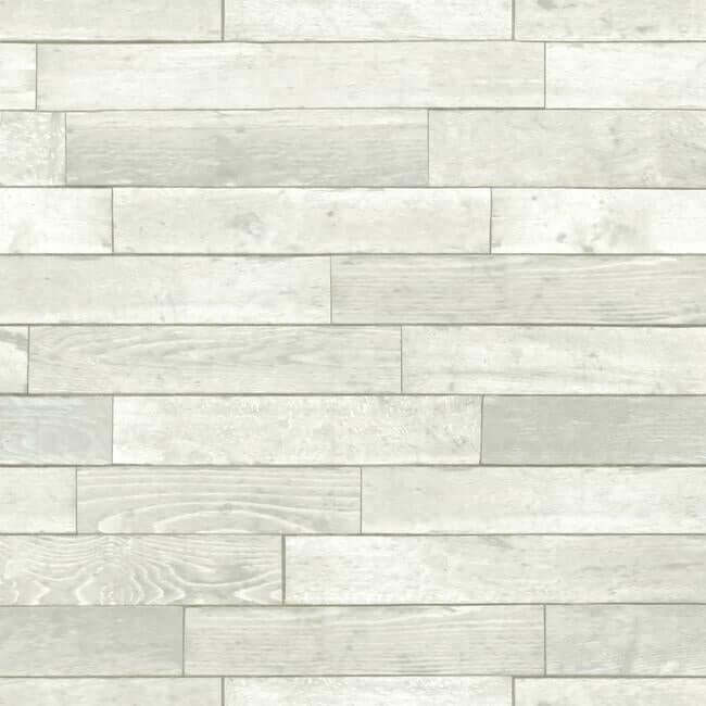 warehouse-planks-white-peel-stick-wallpaper-york-wallcoverings-psw1293rl - York Wallcoverings Wallpaper