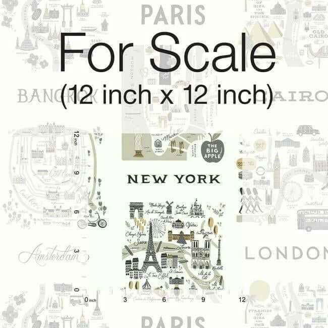 City Maps Grey & Gold Wallpaper - York Wallcoverings - RI5161 - York Wallcoverings Wallpaper