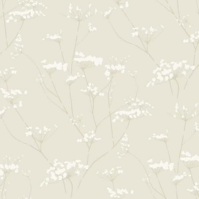 enchanted-cream-wallpaper-york-wallcoverings-dn3708 - York Wallcoverings Wallpaper