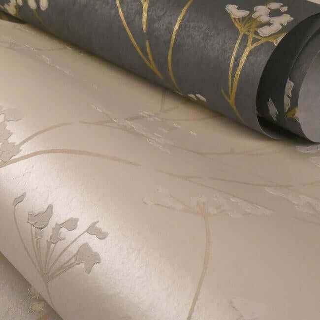 Enchanted Silver Wallpaper - York Wallcoverings - DN3711 - York Wallcoverings Wallpaper