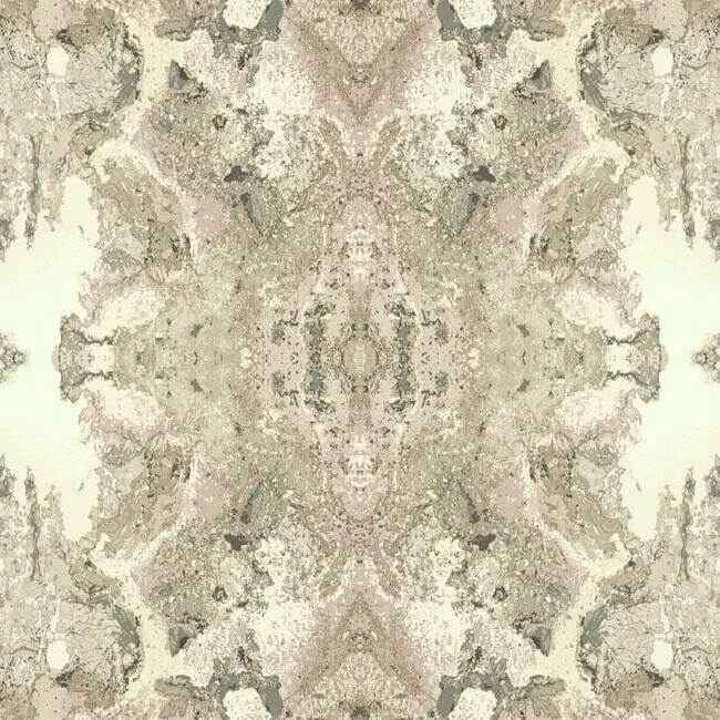 Inner Beauty Purple Wallpaper - York Wallcoverings - NA0596