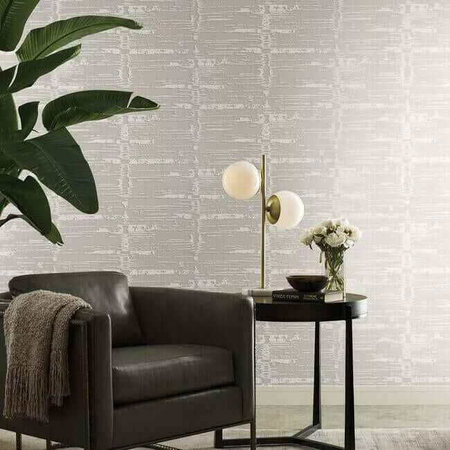 Velveteen Cream & Neutral Wallpaper - York Wallcoverings - CI2312 - York Wallcoverings Wallpaper
