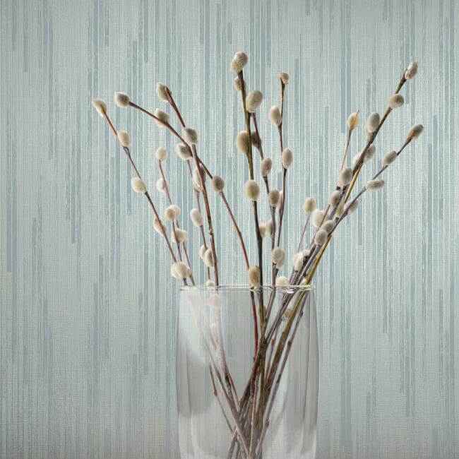 Bargello Blue Wallpaper - York Wallcoverings - CI2405 - York Wallcoverings Wallpaper