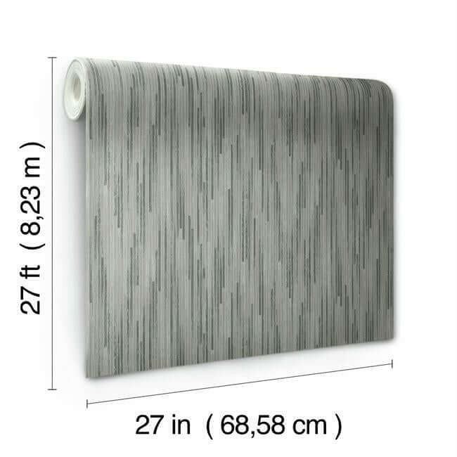 bargello-dark-grey-wallpaper-york-wallcoverings-ci2402 - York Wallcoverings Wallpaper