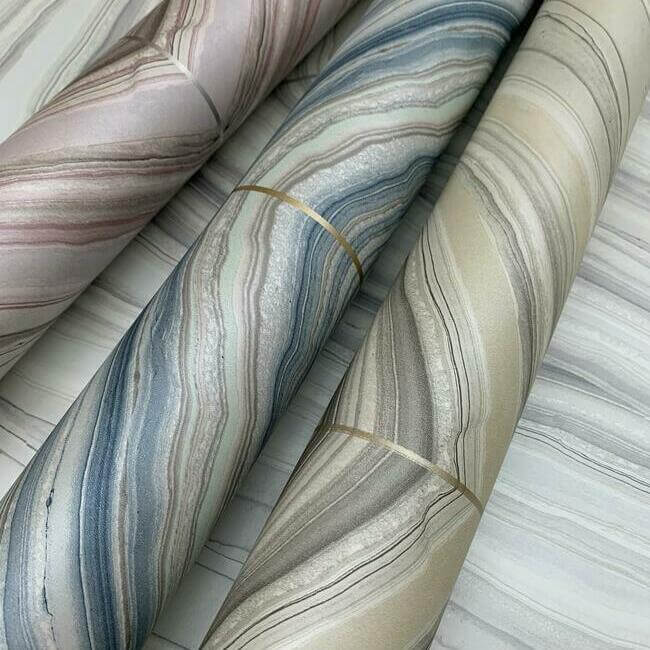 onyx-strata-blue-wallpaper-york-wallcoverings-ci2412 - York Wallcoverings Wallpaper