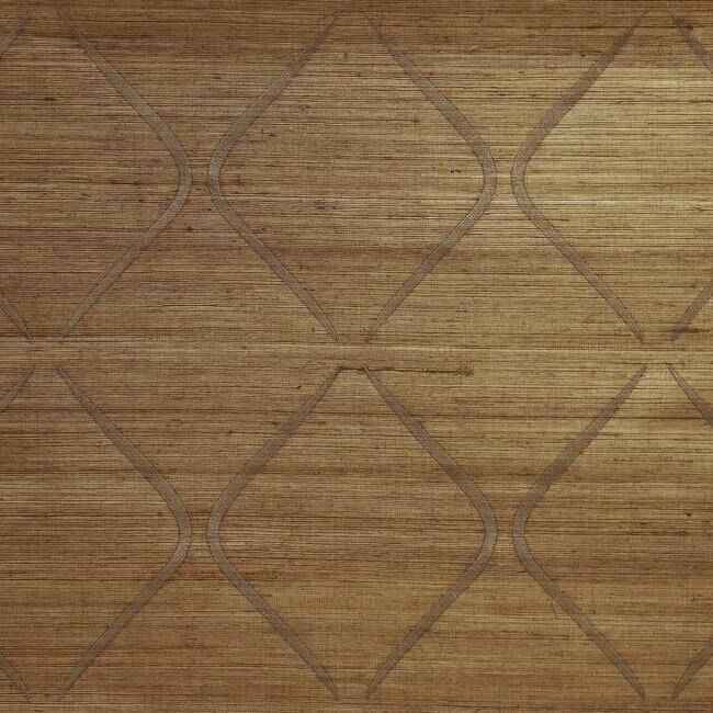 Marquise Gold Wallpaper - York Wallcoverings - DL2904
