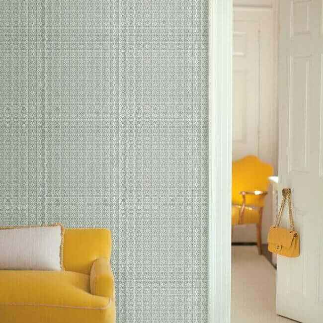 Deco Screen Black Wallpaper - York Wallcoverings - CA1526 - York Wallcoverings Wallpaper