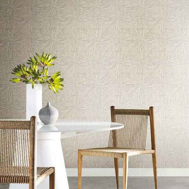 Squareburst Light Yellow Wallpaper - York Wallcoverings - OG0503 - York Wallcoverings Wallpaper