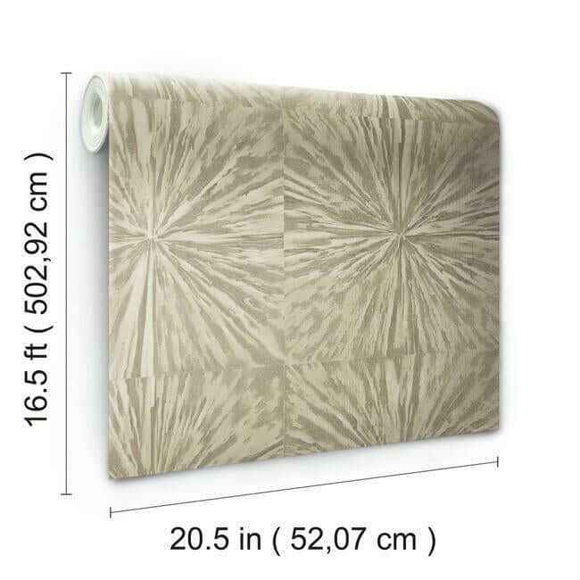 Squareburst Light Yellow Wallpaper - York Wallcoverings - OG0503 - York Wallcoverings Wallpaper