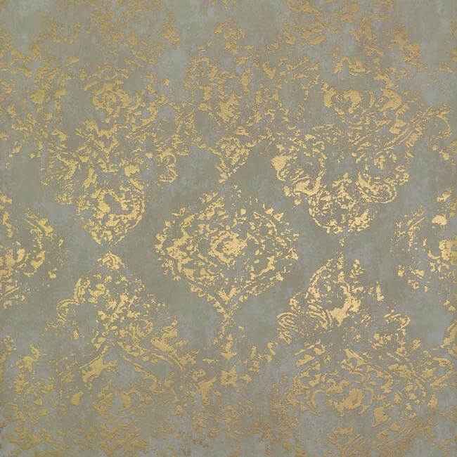 Stargazer Almond & Gold Wallpaper - York Wallcoverings - NW3566 - York Wallcoverings Wallpaper
