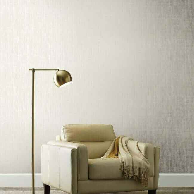 Liquid Metal Pearl Wallpaper - York Wallcoverings - KT2134
