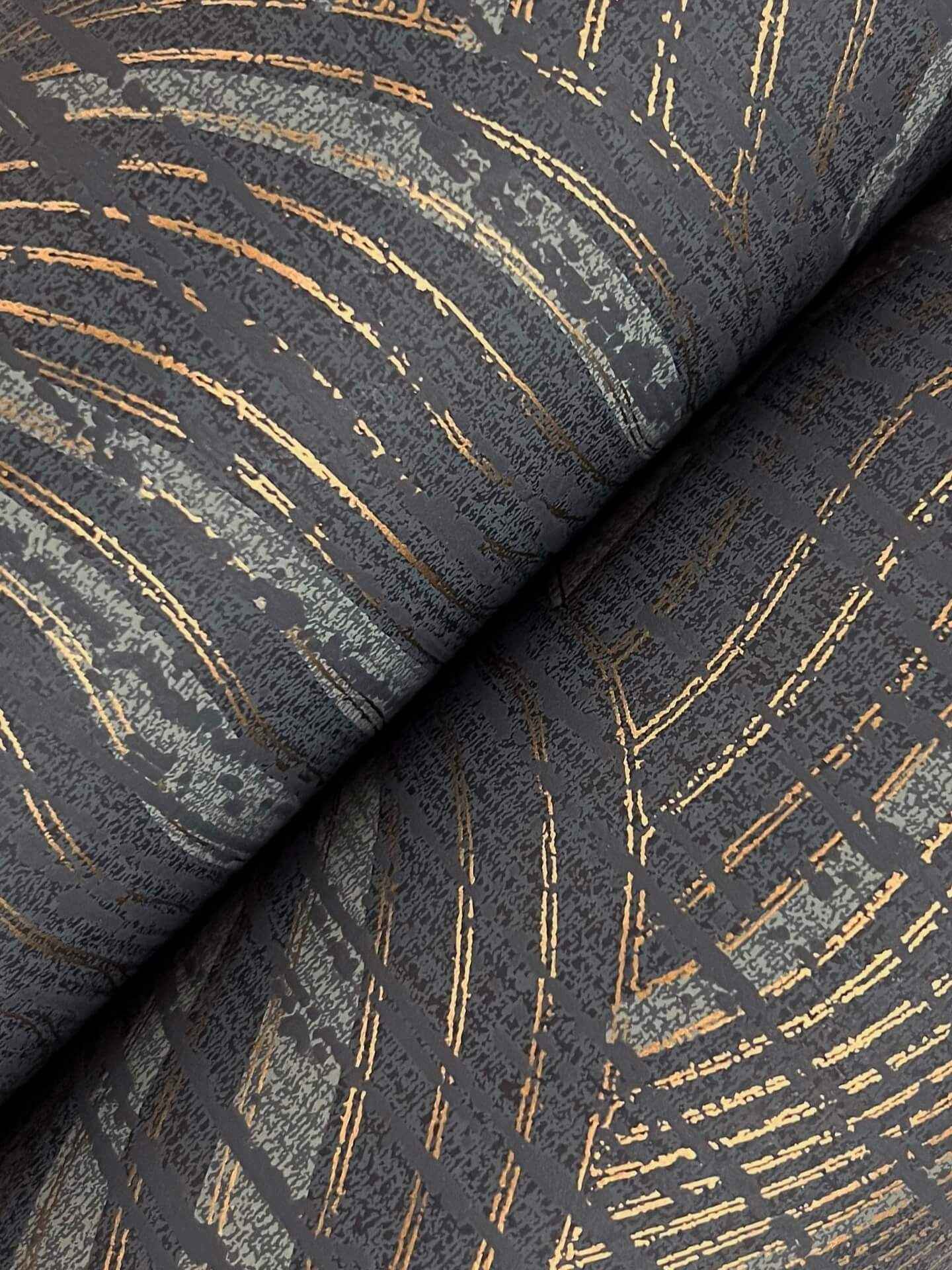 Geodes Black Wallpaper - York Wallcoverings - KT2162 - York Wallcoverings Wallpaper
