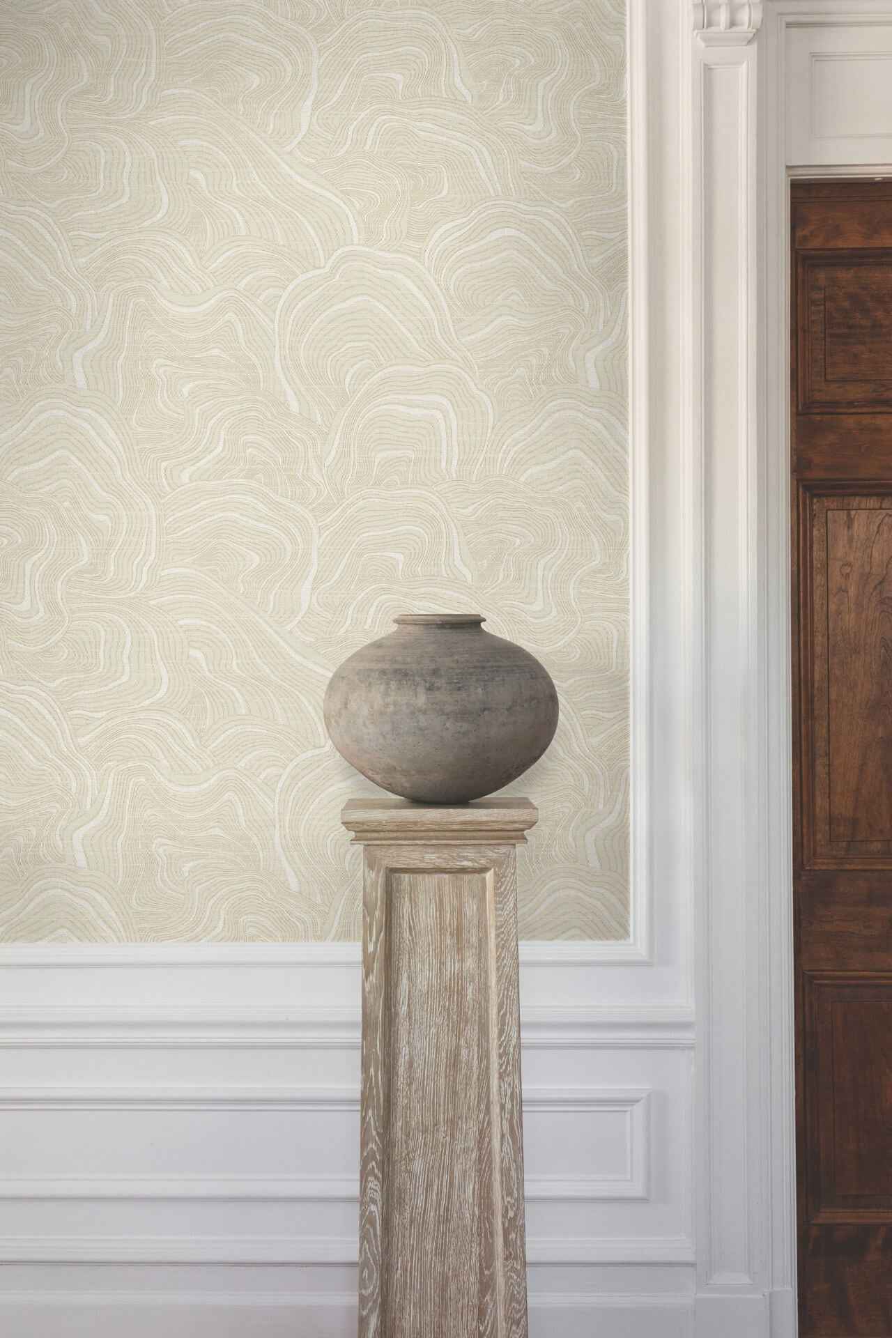 Geodes Cream Wallpaper - York Wallcoverings - KT2161 - York Wallcoverings Wallpaper