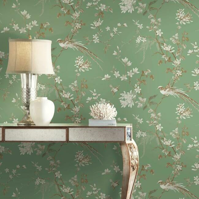 bird-and-blossom-chinoserie-wallpaper-green-york-wallcoverings-kt2175