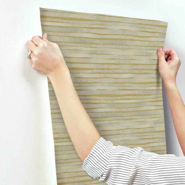 Dreamscapes Gold Wallpaper - York Wallcoverings - KT2186 - York Wallcoverings Wallpaper