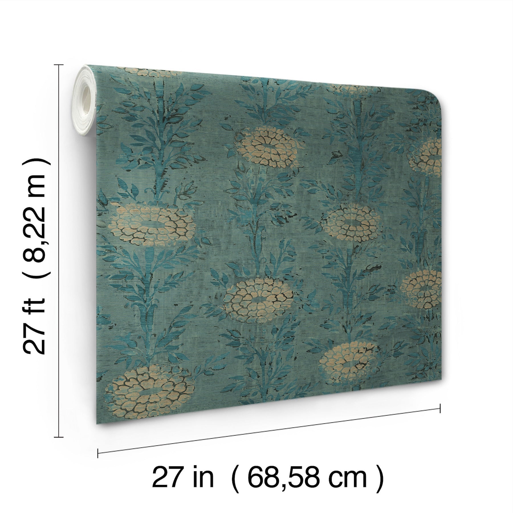 french-marigold-wallpaper-teal-green-gold-york-wallcoverings-af6519