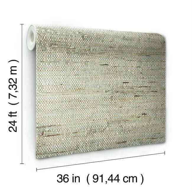 Grasscloth Blue Wallpaper - York Wallcoverings - CP9348 - York Wallcoverings Wallpaper