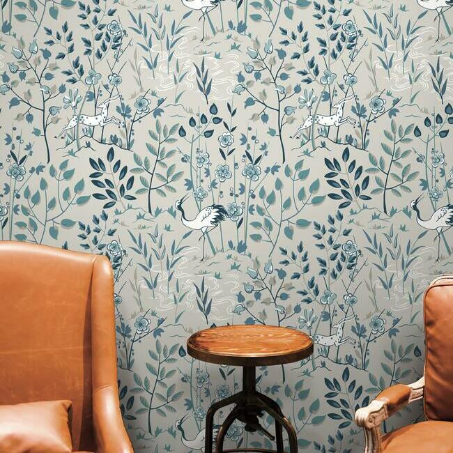 aspen-wallpaper-steel-blue-york-wallcoverings-ho2129