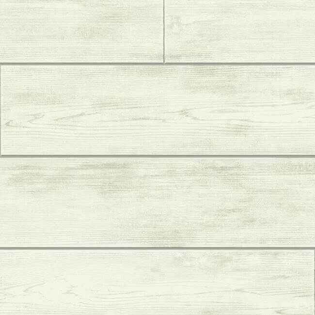 Shiplap Grey & Off White Wallpaper - York Wallcoverings - MH1559
